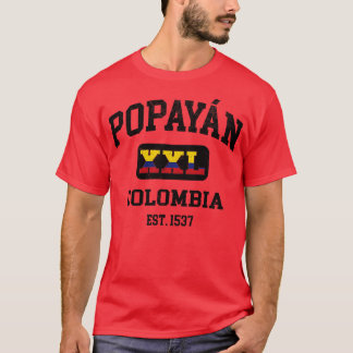 Popayan Colombia XXL Athletic design T Shirt