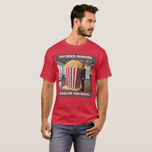 Popcorn All manar cardinal red T-shirt