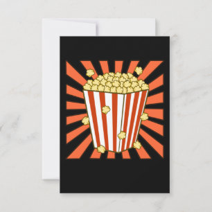 Popcorn Älskare Popcorns Food Eater Graphics OSA Kort