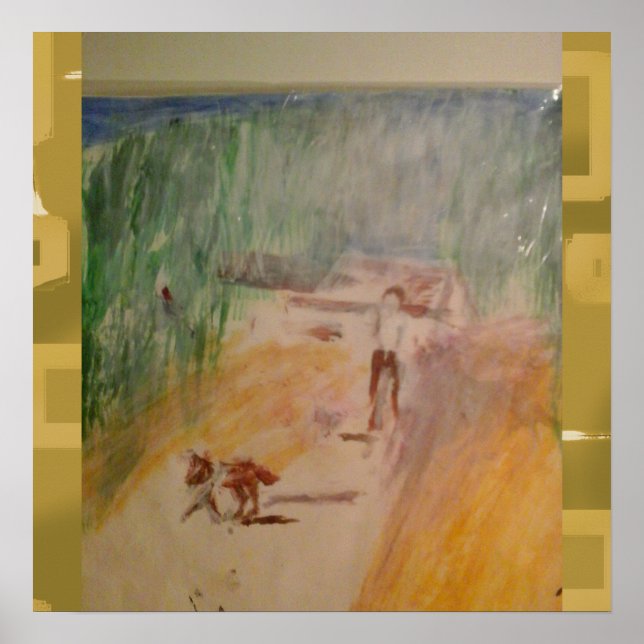 Popcorn Anime, Abstrakt Poster (Framsidan)