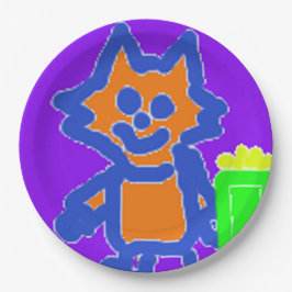 Popcorn Anime Cheerful Papprare Tallrikar