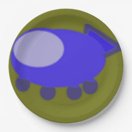 Popcorn Anime Puppy Spaceship Tallrikar