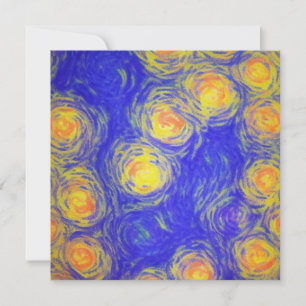 Popcorn Art Inbjudningar