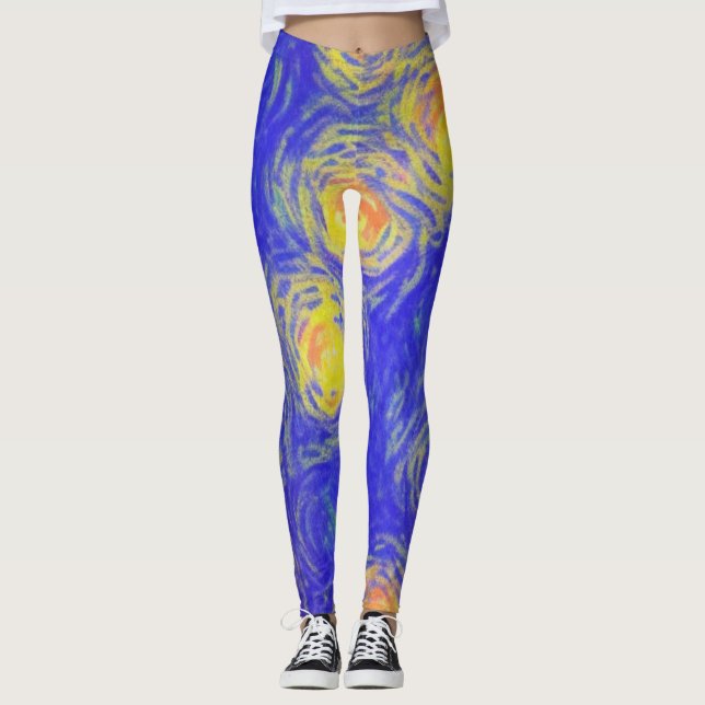 Popcorn Art Leggings (Framsida)