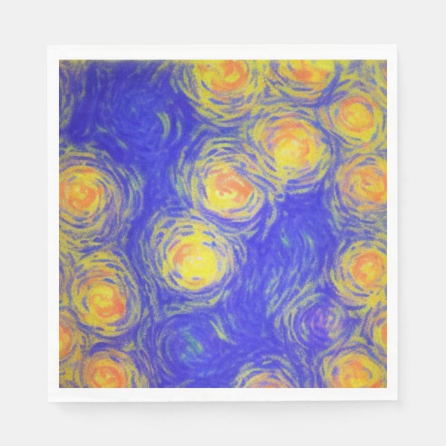 Popcorn Art Pappersservett (Framsidan)