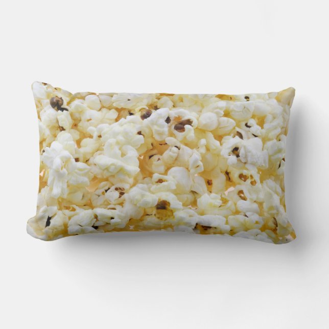 Popcorn-bakgrund Lumbarkudde (Framsida)