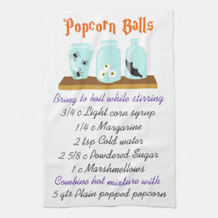 Popcorn Bollar Recipe Kökshandduk