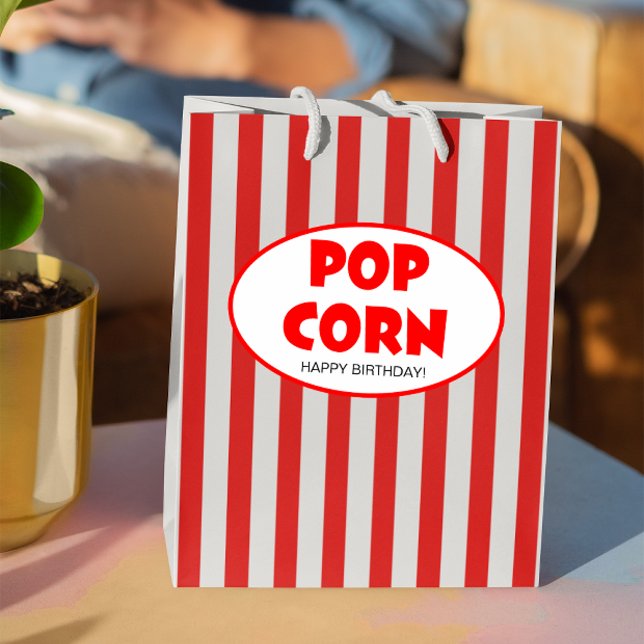 Popcorn Box Movie Theme Personlig Gift Bag (Skapare uppladdad)