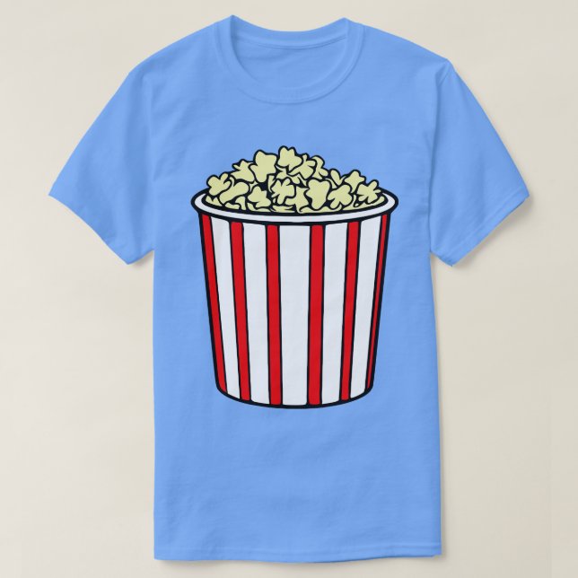 Popcorn Bucket T Shirt (Design framsida)