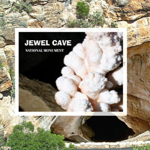 Popcorn Cave-formation, Jewel Cave, South Dakota Vykort