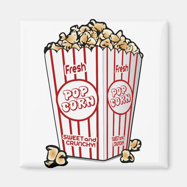 popcorn cinema magnet (Framsidan)