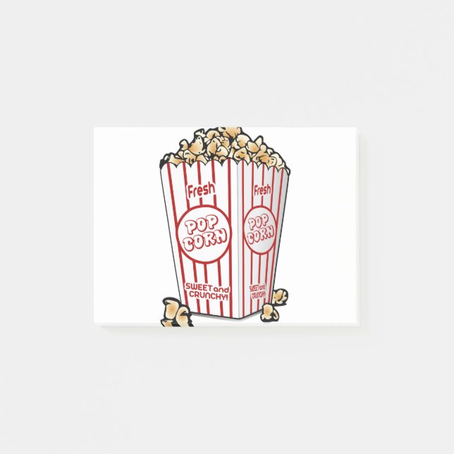popcorn cinema post-it block (Framsida)