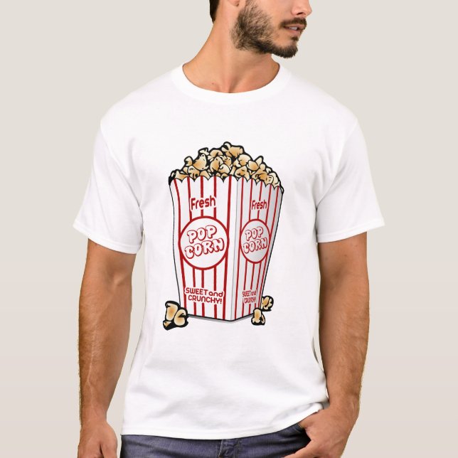 popcorn cinema t shirt (Framsida)