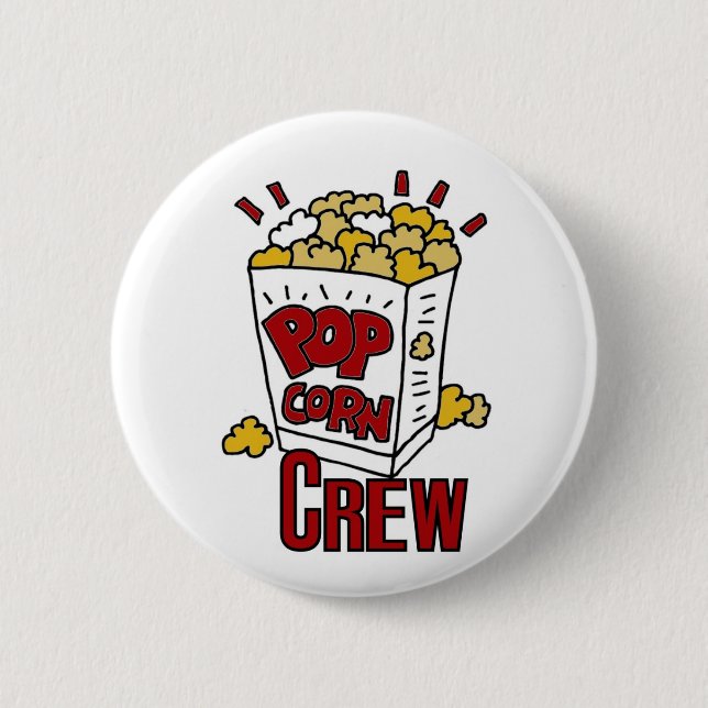 Popcorn Crew Knapp (Framsida)
