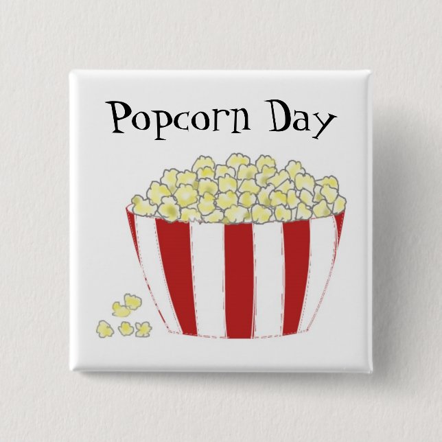 Popcorn Day Knapp (Framsida)
