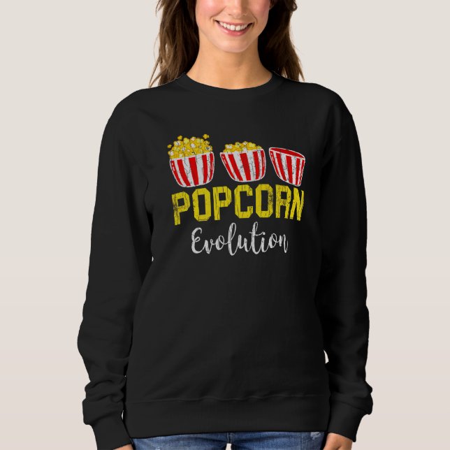 Popcorn Evolution Pop Maj Eater Graphic T Shirt (Framsida)