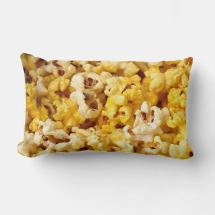 Popcorn-Färgad / Black and White Lumbarkudde