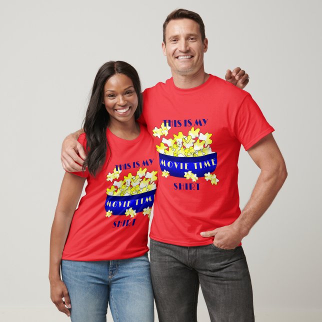 Popcorn Film Tid  T Shirt (Unisex)