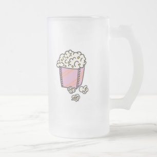 popcorn frostat ölglas