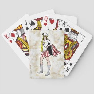 Popcorn Girl-spelkort Casinokort