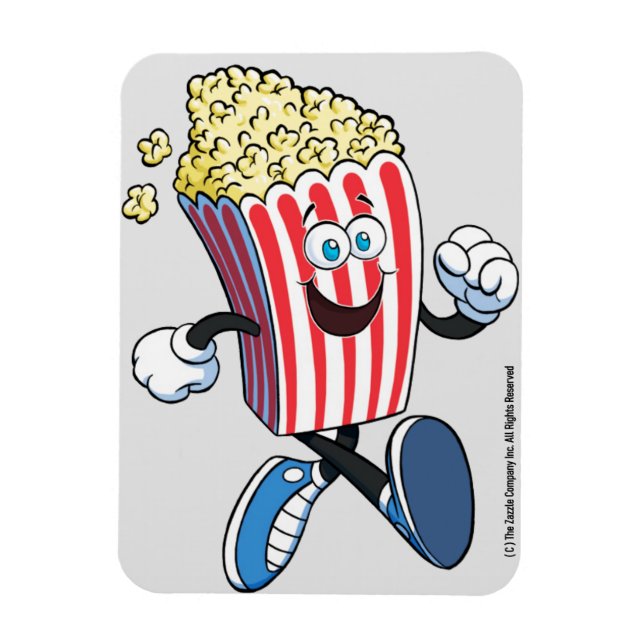 "Popcorn Guy!" Flexibel magnet (Vertikal)