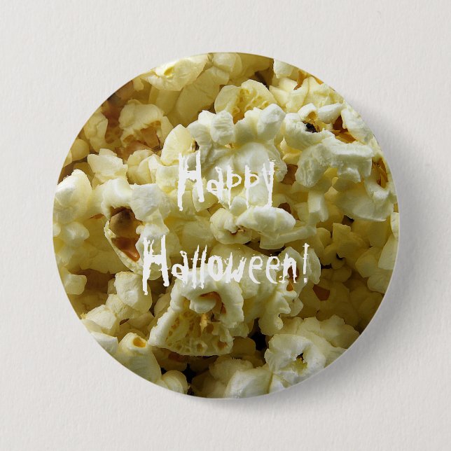popcorn Halloween Knapp (Framsida)