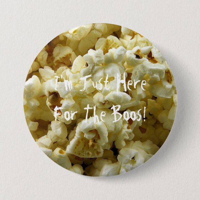 popcorn Halloween Knapp (Framsida)
