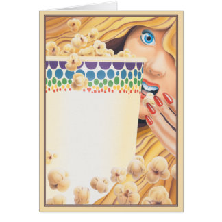 Popcorn© Hälsningskort