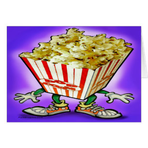 Popcorn Hälsningskort