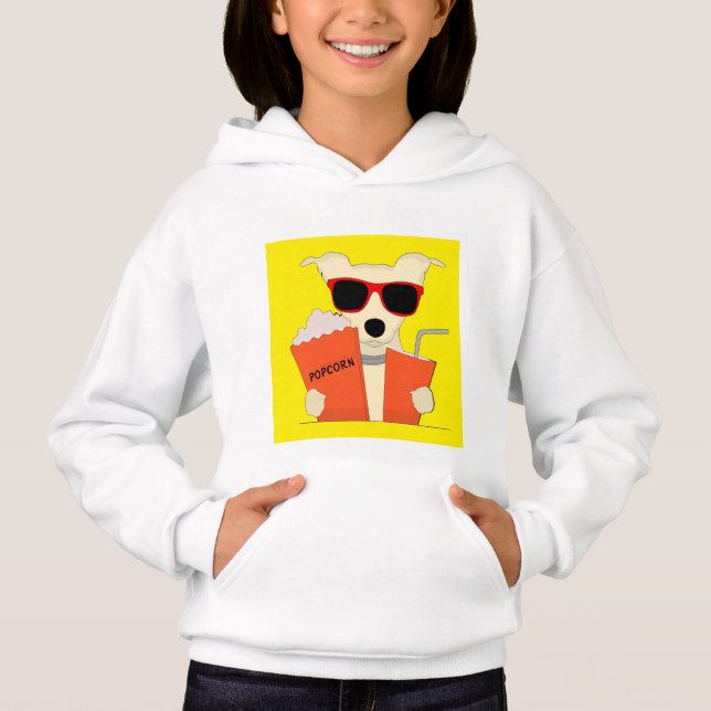 popcorn hund t shirt (Framsida)