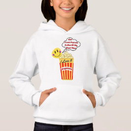 Popcorn I Love It sweat à capuche T Shirt