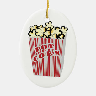 Popcorn Julgransprydnad Keramik
