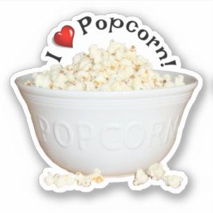 Popcorn Klistermärken