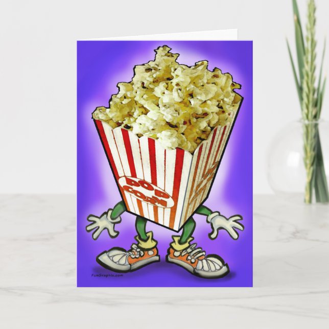 Popcorn Kort (Framsida)