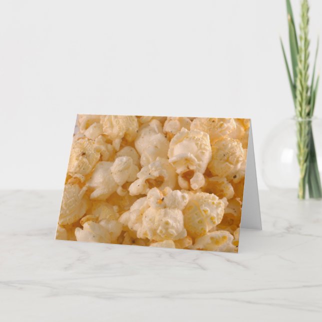 Popcorn-kort Kort (Framsida)