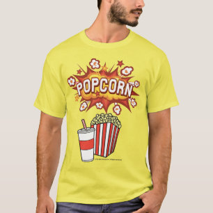 *POPCORN* Logotyp & Graphics T-Shirt