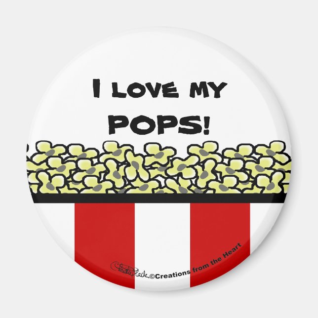 Popcorn Magnet (Framsidan)