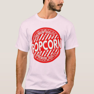 *POPCORN* Märkes Topp T-Shirt