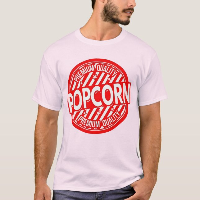 *POPCORN* Märkes Topp T-Shirt (Framsida)