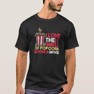 Popcorn Movies Snack Cinema TV Shows - Funny Popco T Shirt
