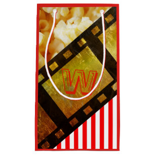Popcorn- och filmfilmpresentpåse