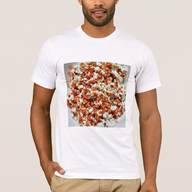 POPCORN OCH HOTSAUCE T SHIRT (Framsida)