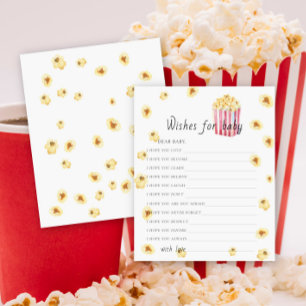 Popcorn - Party-jaktet önskemål för baby-spel