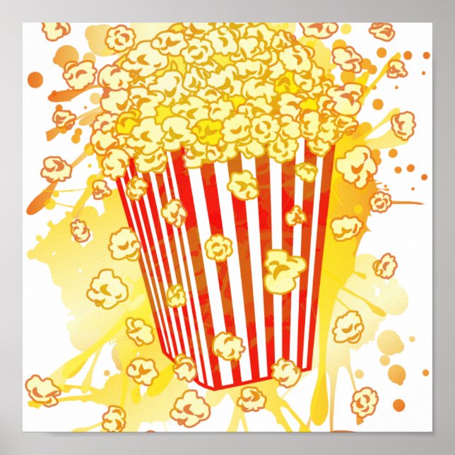 POPCORN_PARTY POSTER (Framsidan)