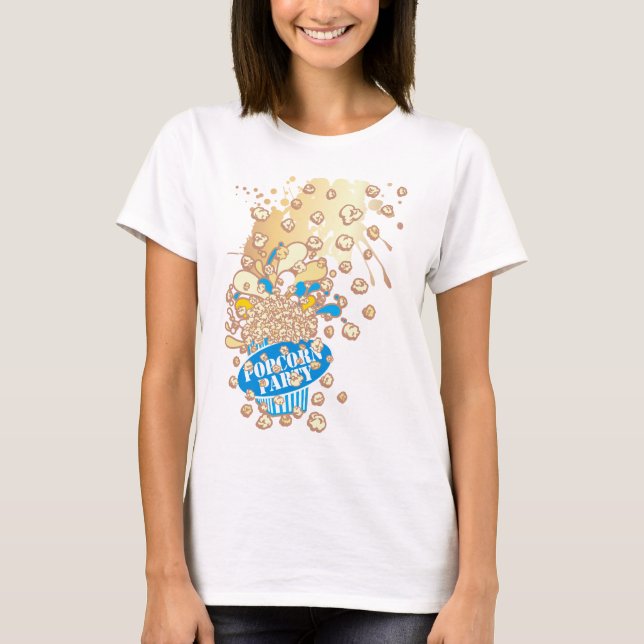 POPCORN_PARTY T SHIRT (Framsida)
