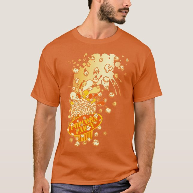 POPCORN_PARTY T SHIRT (Framsida)