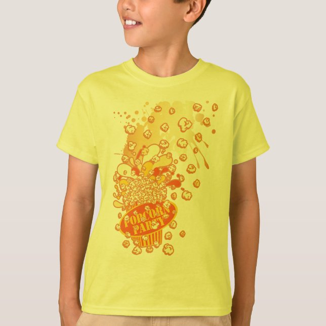 POPCORN_PARTY T SHIRT (Framsida)