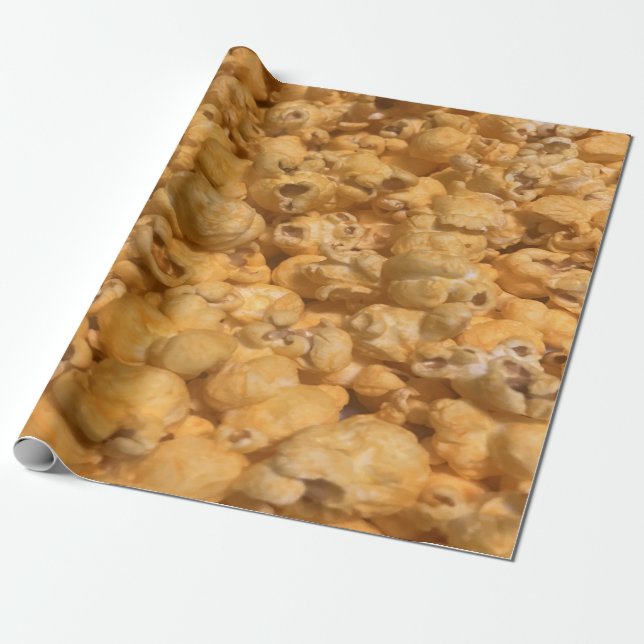 Popcorn Presentpapper (Utrullad)
