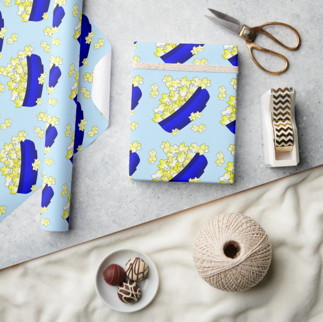 Popcorn Presentpapper (Hantverk)