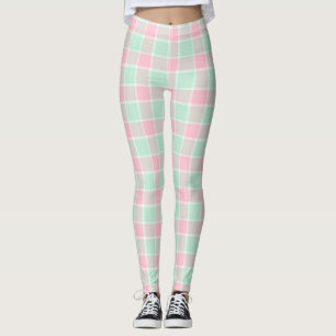 Popcorn Rosa/ Mint Play Kvinnors bensin Leggings